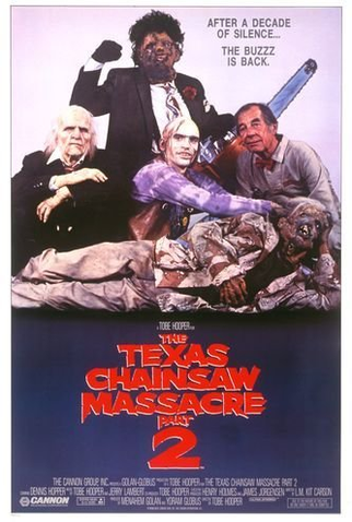 Poster 4 de Filme O Massacre da Serra Elétrica 2 (1986)