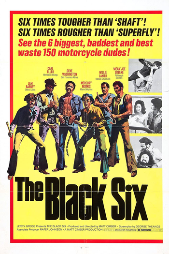 Poster de Filme The Black Six (1974)