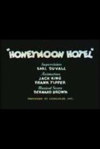 Poster 1 de Curta Honeymoon Hotel (1934)