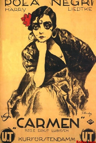 Poster 1 de Filme Carmen (1918)