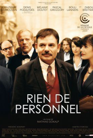 Poster 1 de Filme Nada Pessoal (2009)