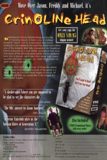  de Filme Crinoline Head (1996)