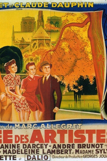  de Filme Entrée des artistes (1938)