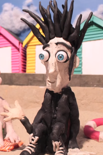 Poster de Curta Goth at the Beach (2016)