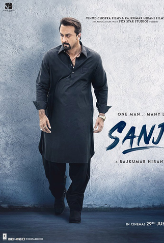 Poster 9 de Filme Sanju (2018)