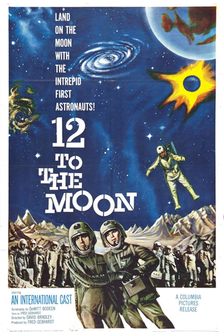 Poster 1 de Filme 12 to the Moon (1960)