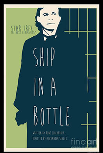 Ship in a bottle by Star Trek: The Next Generation - Poster / Capa / Cartaz - Oficial 1