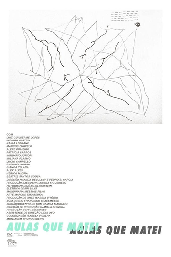 Poster de Curta Aulas que Matei (2018)