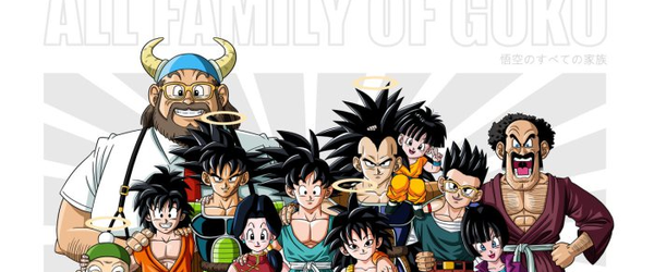 As Famílias de Dragon Ball