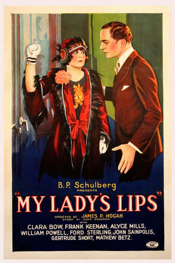 Poster de Filme Os Lábios de Minha Mulher (1925)