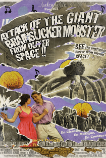 Ataque do Monstro Gigante Sugador de Cérebros do Espaço Sideral - Poster / Capa / Cartaz - Oficial 1