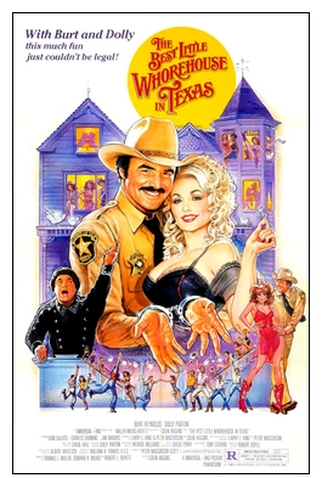 Poster 2 de Filme A Melhor Casa Suspeita do Texas (1982)