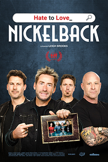 Poster de Filme Hate to Love: Nickelback (2023)