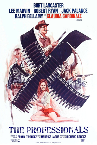Poster 8 de Filme Os Profissionais (1966)