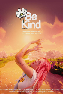 Marshmello Feat. Halsey: Be Kind - Poster / Capa / Cartaz - Oficial 1