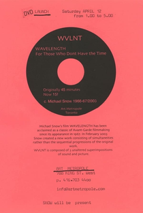 WVLNT (or Wavelength For Those Who Don’t Have the Time) - Poster / Capa / Cartaz - Oficial 1