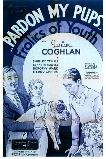 Poster de Curta Pardon My Pups (1934)