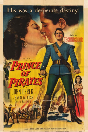 Poster de Filme O Príncipe dos Piratas (1953)