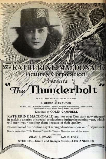 Poster de Filme The Thunderbolt (1919)