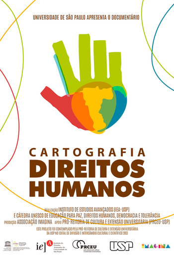 Poster de Curta Cartografia de Direitos Humanos (2016)