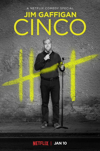 Poster de Filme Jim Gaffigan: Cinco (2017)