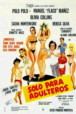 Poster 1 de Filme Somente para Adúlteros (1989)