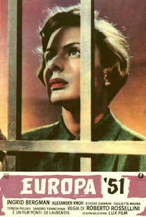 Europa '51 - Poster / Capa / Cartaz - Oficial 2