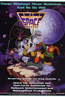 Capitão Símio e Os Macacos Espaciais - Poster / Capa / Cartaz - Oficial 1