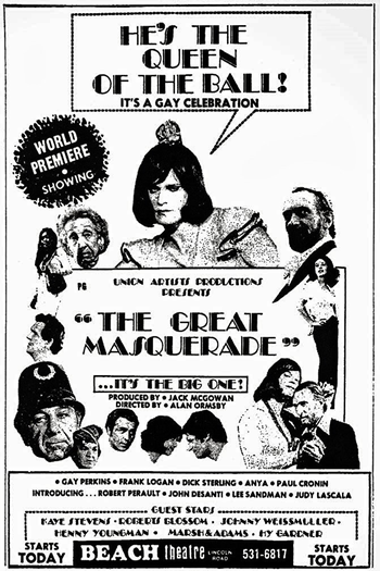 Poster de Filme The Great Masquerade (1974)