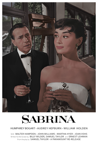 Poster 28 de Filme Sabrina (1954)
