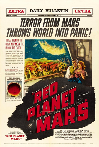 Poster 1 de Filme O Planeta Vermelho (1952)