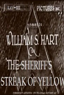 The Sheriff's Streak of Yellow - Poster / Capa / Cartaz - Oficial 1