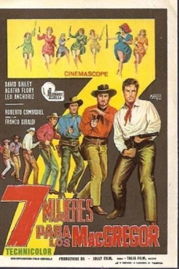  de Filme Sete Mulheres Para os MacGregor (1967)