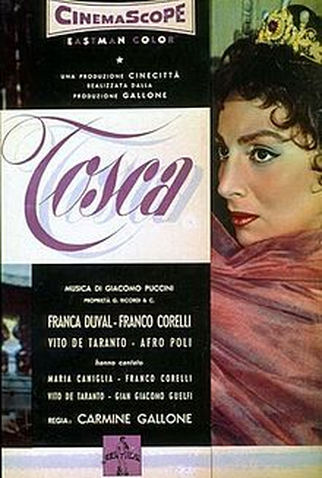 Poster 2 de Filme Tosca (1956)