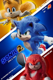 Sonic 2: O Filme - Poster / Capa / Cartaz - Oficial 6