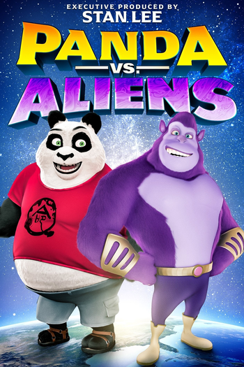 Poster de Filme Panda vs. Aliens (2021)
