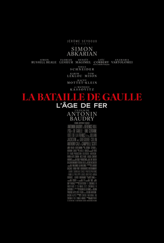 Poster 2 de Filme De Gaulle - Parte 1 (2026)