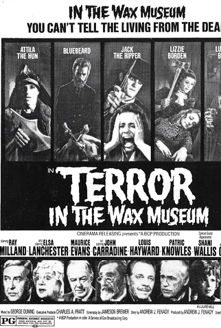 Poster 2 de Filme Terror no Museu de Cera (1973)