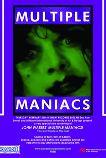 Multiple Maniacs - Poster / Capa / Cartaz - Oficial 3