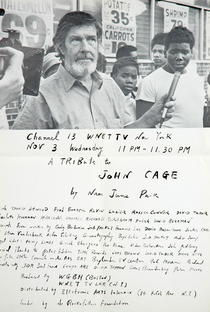 A Tribute to John Cage - Poster / Capa / Cartaz - Oficial 1