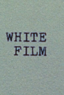 White Film - Poster / Capa / Cartaz - Oficial 1