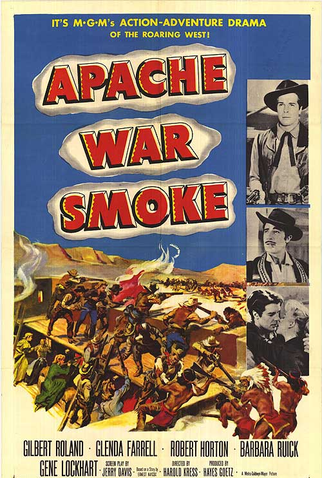 Poster 1 de Filme Fumaça de Guerra dos Apaches (1952)