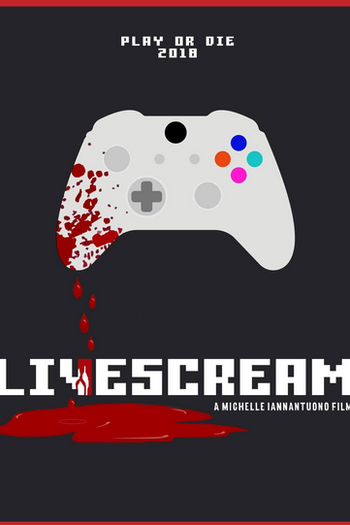 Poster de Filme Livescream (2018)
