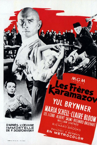 Poster 5 de Filme Os Irmãos Karamazov (1958)
