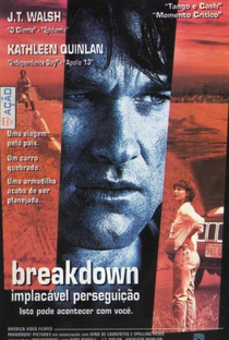Breakdown: Implacável Perseguição - Poster / Capa / Cartaz - Oficial 2