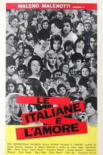 Poster de Filme Le italiane e l'amore (1961)