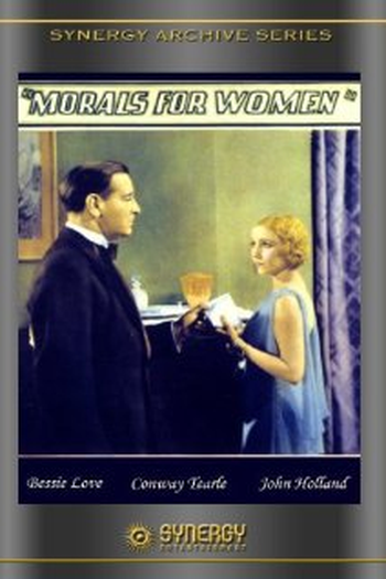 Poster de Filme Morals for Women (1931)