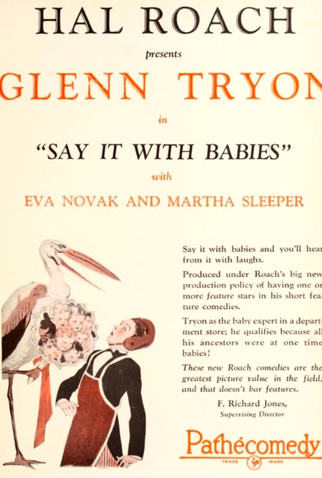 Poster 1 de Curta Say It with Babies (1926)
