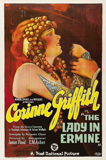 Poster de Filme A Dama em Arminho (1927)