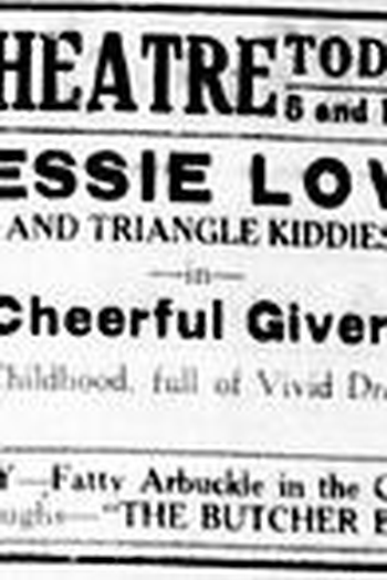 Poster de Filme Cheerful Givers (1917)